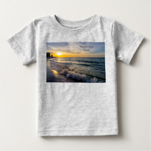 Pensacola Splashing Waves Sunrise Kleinkind T - Sh Baby T-shirt