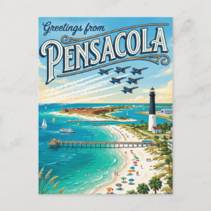 Pensacola USA Postkarte