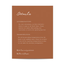 Pensacola Wedding Card