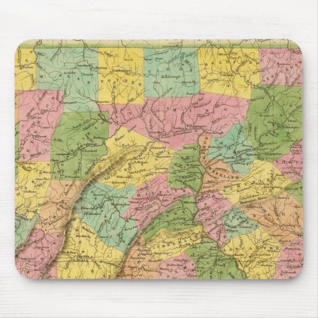 Pensilvanie USA Mousepad (Vorne)