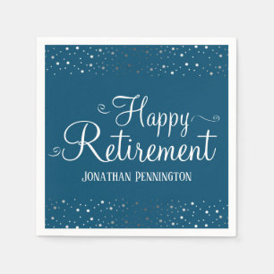 Pension Confetti Napkins Serviette