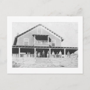 Pension in Round Town in Norton, Virginia. Postkarte
