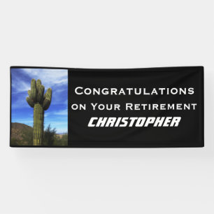 Pension Saguaro Cactus Arizona Banner