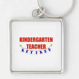 PENSIONIERTE KINDERGÄRTNERIN SCHLÜSSELANHÄNGER