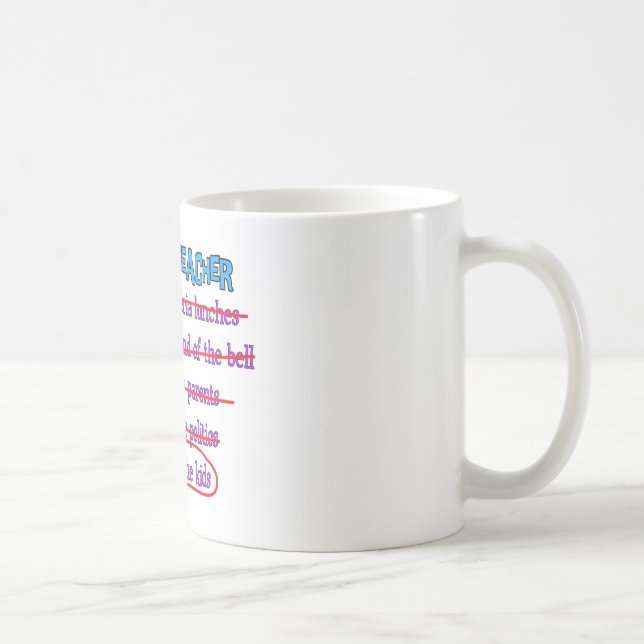 Pensionierte lustige Geschenke Lehrer-"ich werde Kaffeetasse (Rechts)