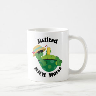 Pensionierte Nicu Krankenschwester (Schildkröte) Kaffeetasse