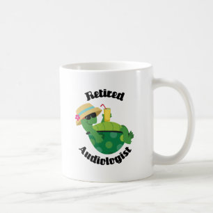 Pensionierter Audiologe (Schildkröte) Kaffeetasse