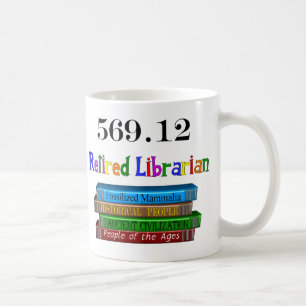 Pensionierter Bibliothekar 569,0 Kaffeetasse