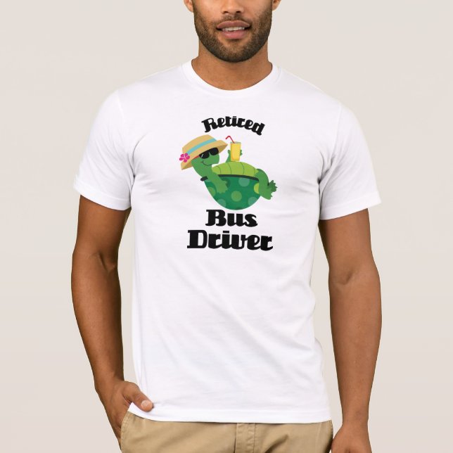 Pensionierter Bustreiber (Schildkröte) T-Shirt (Vorderseite)