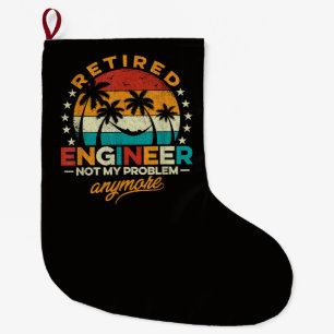 Pensionierter Ingenieur Nicht Mehr Mein Problem Großer Weihnachtsstrumpf