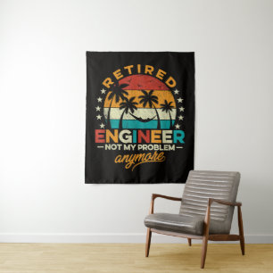 Pensionierter Ingenieur Nicht Mehr Mein Problem Wandteppich