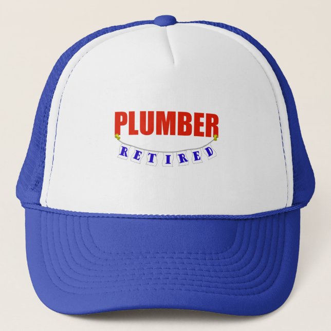 PENSIONIERTER KLEMPNER TRUCKERKAPPE (Vorderseite)