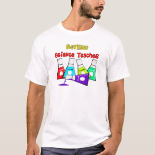 Pensionierter Lehrer für Wissenschaft Beeker T-Shirt