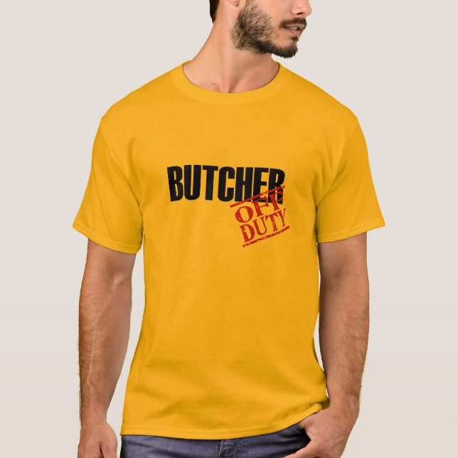 Pensionierter Metzger T-Shirt (Vorderseite)