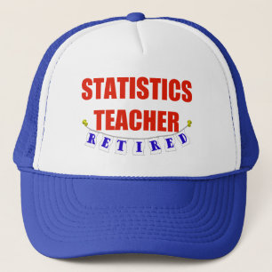 PENSIONIERTER STATISTIK-LEHRER TRUCKERKAPPE