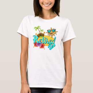 Pensionierter Strand T-Shirt