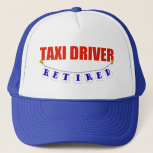 PENSIONIERTER TAXI-FAHRER TRUCKERKAPPE