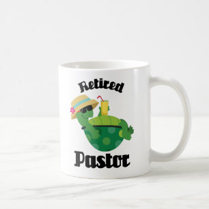 Pensioniertes Pastor-Geschenk Tasse