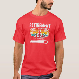 Pensionierung 2022 Laden Vintager Retro-Sonnenbril T-Shirt