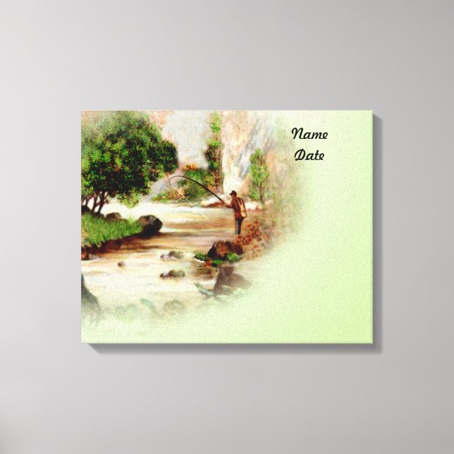 Pensionierung Party Guest Book Alternative Leinwanddruck (Vorderseite)