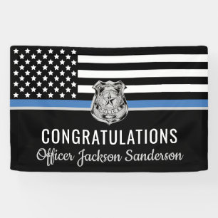 Pensionierungsfeier für Polizeibeamte Banner