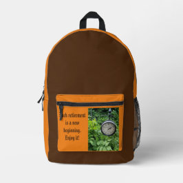 Pensionsgeschenk Bedruckter Rucksack