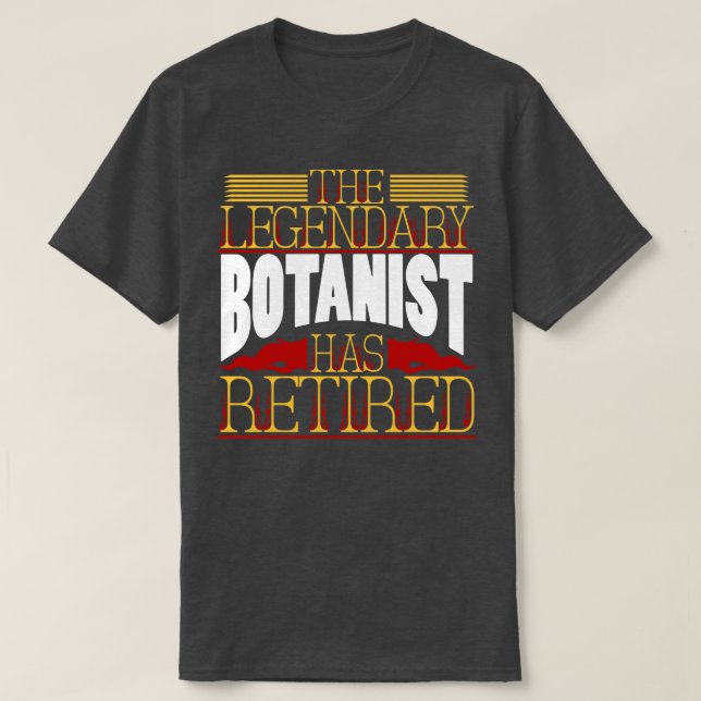 Pensionskasse für Botanisten T-Shirt (Design vorne)