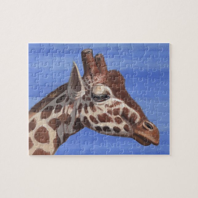 Pensive Giraffe Puzzle (Horizontal)