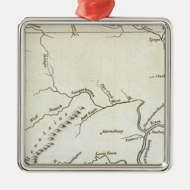 Pensylvania 2 silbernes ornament (Vorne)