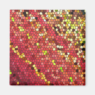 Pentagon Mosaic Magnet