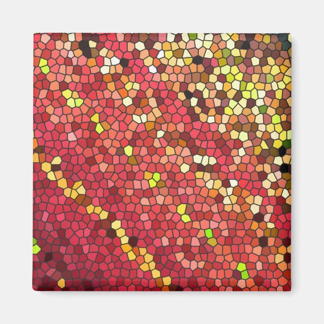 Pentagon Mosaic Magnet (Vorne)