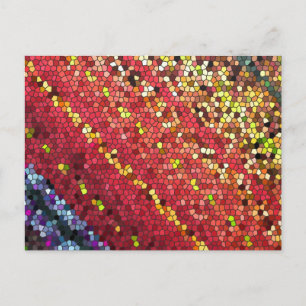 Pentagon Mosaic Postkarte