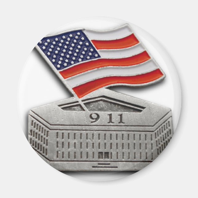 PENTAGON USA FLAG MAGNET (Vorne)