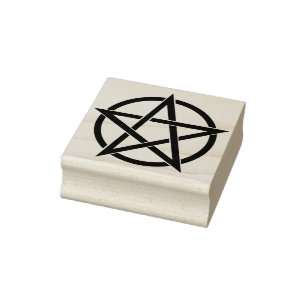 Pentagram Art Briefmarke Gummistempel