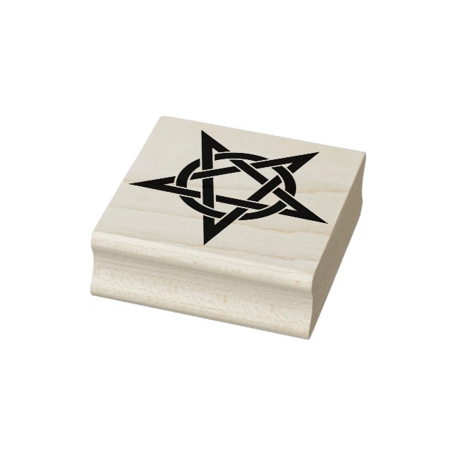 Pentagram Art Briefmarke Gummistempel (Stempel)