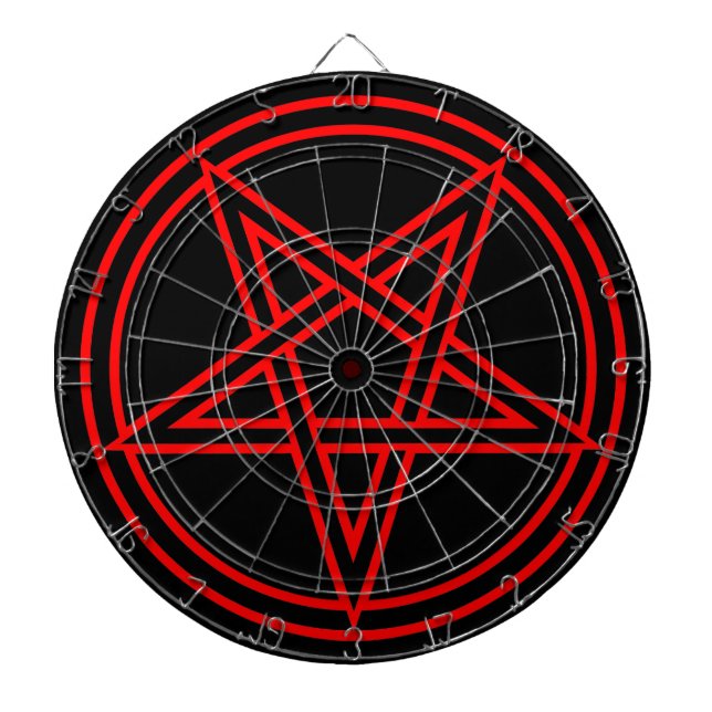 Pentagram Dartscheibe (vorne)