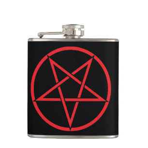 Pentagram-Flasche Flachmann