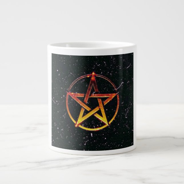 Pentagram Jumbo-Tasse (Vorderseite)