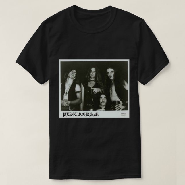 Pentagram Klassischer T - Shirt (Design vorne)
