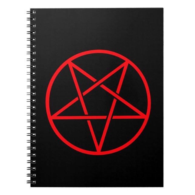 Pentagram-Notizbuch Notizblock (Vorderseite)