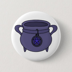 Pentagram Pentacle Button