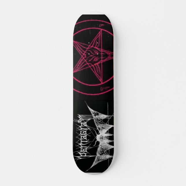 Pentagram, Satanism, Überraschungsangriff Skateboard (Vorne)