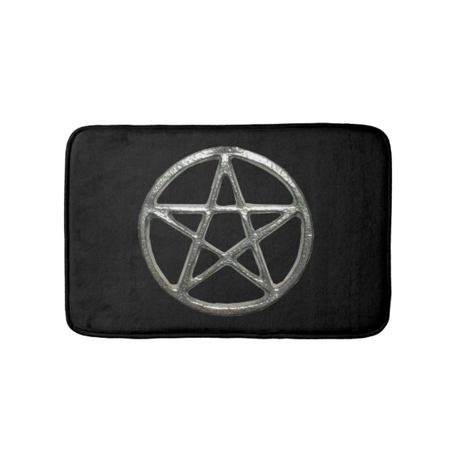 Pentagramm Bath Mat Badematte (Vorderseite)