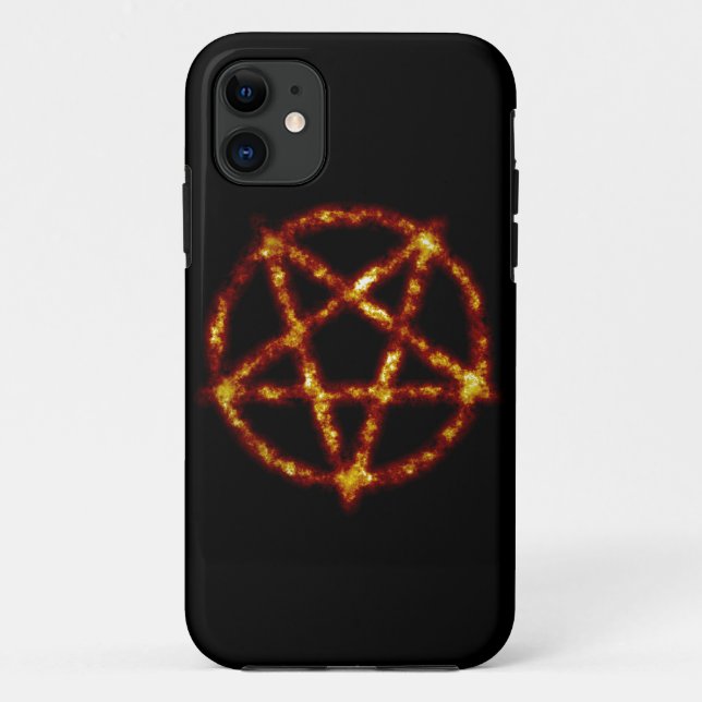 Pentagramm Case-Mate iPhone Hülle (Rückseite)