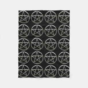 Pentagramm Fleece Blanket