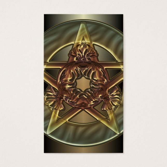 Pentagramm für Herbst-Shades (Vorderseite)
