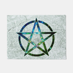 Pentagramm Fußmatte