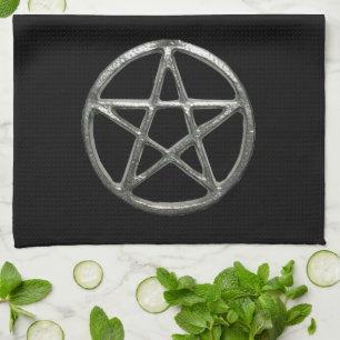Pentagramm Küchentuch