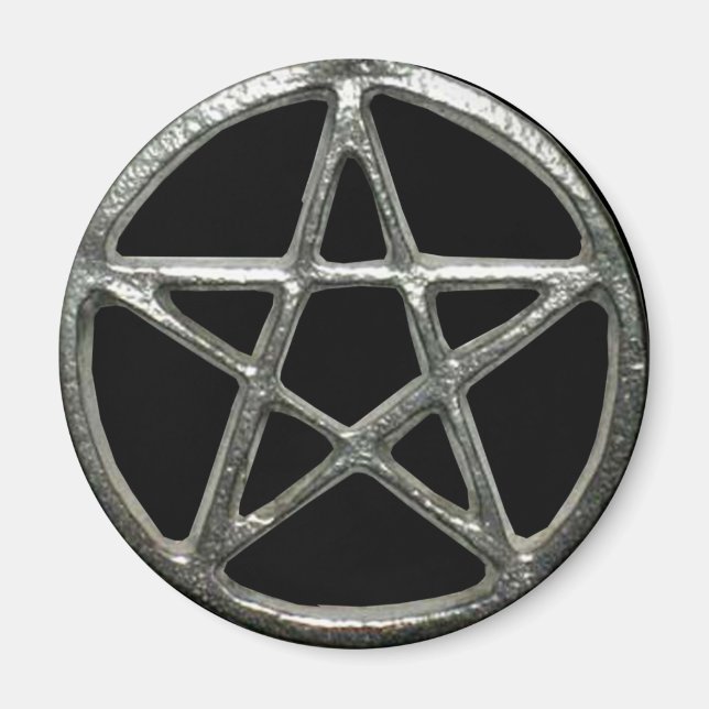 Pentagramm Magnet (Vorne)