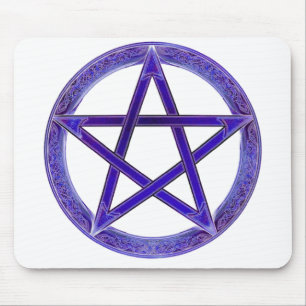 Pentagramm-Mausunterlage Mousepad